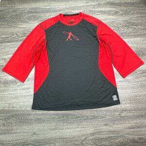 Nike Pro Combat Ken Griffey JR Swingman Base Layer Fitted Shirt Men's XXL Red